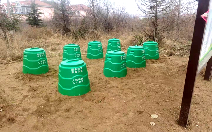 江苏省某市堆肥桶农村应用案例